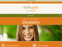 Tablet Screenshot of pearlanddentalspa.com